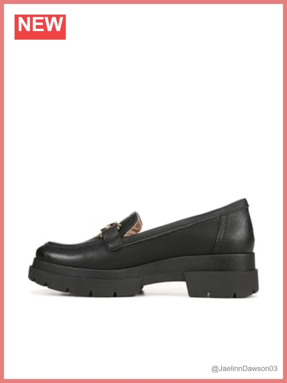 Naturalizer Women's Water Repellent Lug Sole Slip On Loafers
